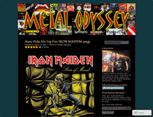 Tablet Screenshot of metalodyssey.net